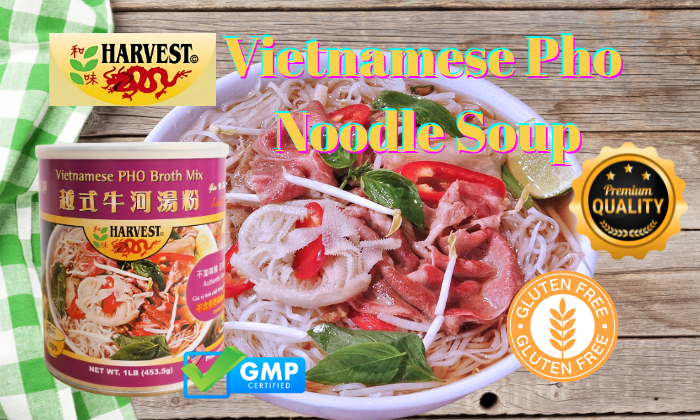 Vietnamese Pho Noodle Soup GMP Harvest 2000